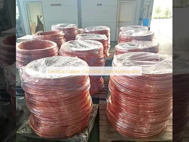 Electrical Copper Clad Steel Cable Welding Wire