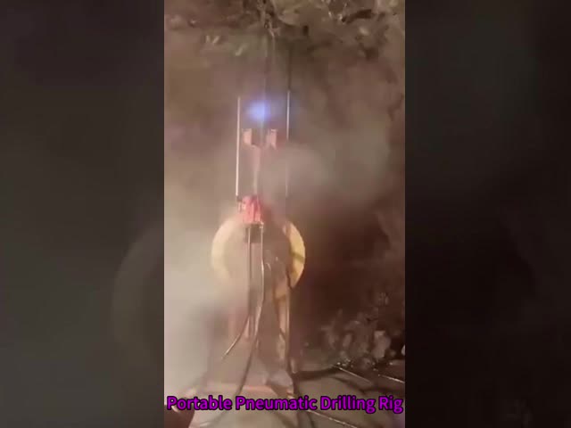 Pneumatic Drilling Machine Directional Angled Drilling Tunnel Construction Works DTH Drill Rig