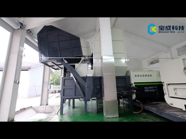 Movable  Smart Bin Auger Marine Solid Hydraulic  Refuse Trash Waste Garbage Compactor