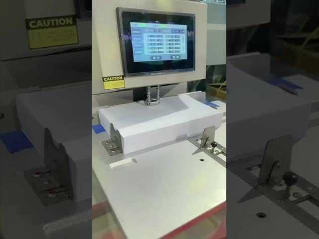 Automatic One Hole Paper Punching Machine Intelligent Program-Control One Hole Paper Drilling Machine Equipment