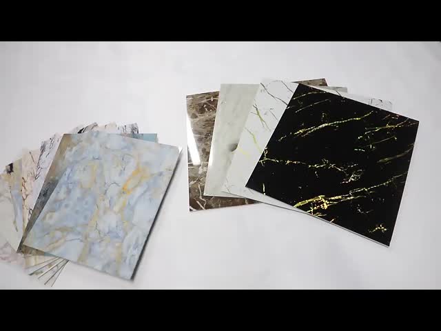 Interior Decoration Custom High Gloss Marble Uv Sheet 1220*2440*3mm Bamboo PVC Board Waterproof Panel
