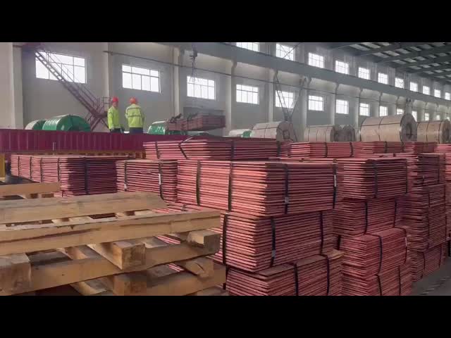Pure Electrolytic Copper Cathodes for Export——High Purity Cu Cathode Sheet