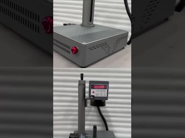 Desktop Type Fiber Laser Marking Machine For Metal Steel Aluminum Engraving Machine 20W 30W 50W