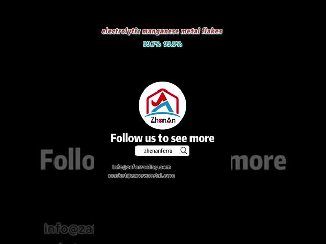 Premium High Purity Electrolytic Manganese Flake For Metal Production