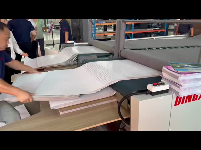 World Premiere Dual Channel Flute Laminator Machine Laminating Corrugated Flute Boards