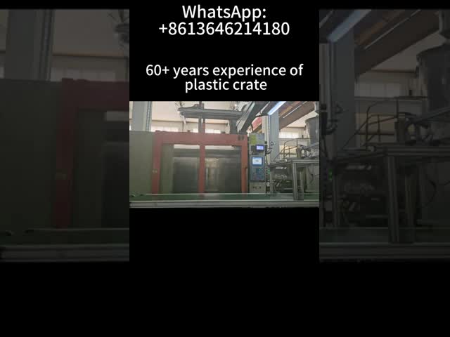 Custom Plastic Crates for Warehouse Storage Waterproof and Durable Logistics Solution