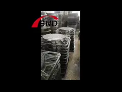 C250 Ductile Iron Square Art Manhole Cover 700*865*100mm with Spray Paint