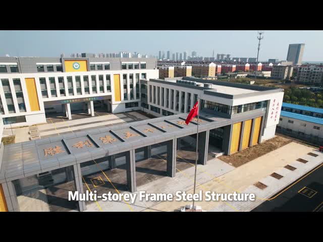 Multi Story Large Commercial Retail Steel Buildings Earthquake Wind Resistant