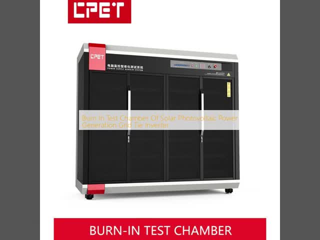 50000W Power Burn In Test Chamber with Cold-Rolled Sheet and RS485 Communication for Grid-Tie Inverter