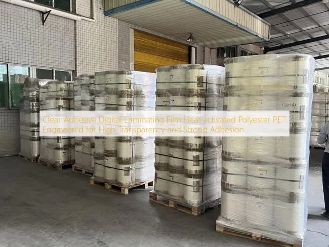 Digital Laminating Film with Roll Length 100-3000 Meters and Thickness 25-125 Microns on 3 Inch Paper Core