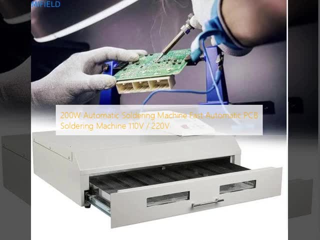 200W Automatic Soldering Machine Fast Automatic PCB Soldering Machine 110V / 220V