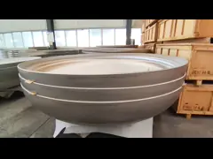 S30408 EHA（Cold-Pressed Forming）Inner Diameter 2500mm, Wall Thickness 10mm, Suitable for Cryogenic Tankers