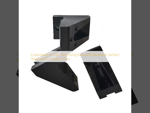 Customized Steel CNC Machining Parts with Blackened Surface Treatment and ±0.002~0.005mm Tolerance at Factory Price