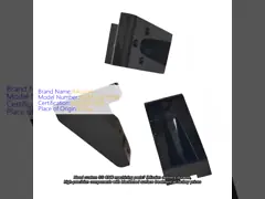 Customized Steel CNC Machining Parts with Blackened Surface Treatment and ±0.002~0.005mm Tolerance at Factory Price