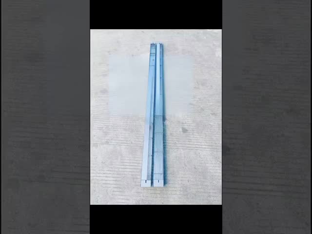 Shower Floor Drain stainless steel linear drain fixed base removable grille cover narrow uniform slits corrosion resistant design