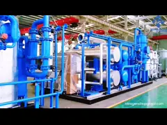 Générateur à membrane N2 à l'aide d'une unité mobile de production d'azote montée sur un trottoir video