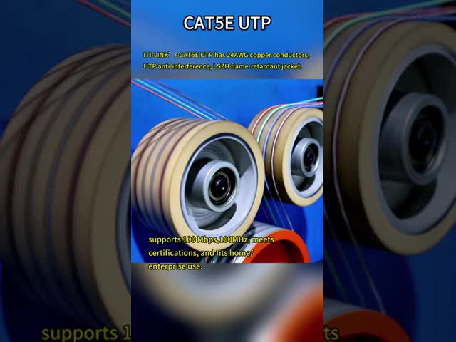 CAT5E UTP LSZH White Cable High Speed Reliable Network Connectivity for Bulk Orders