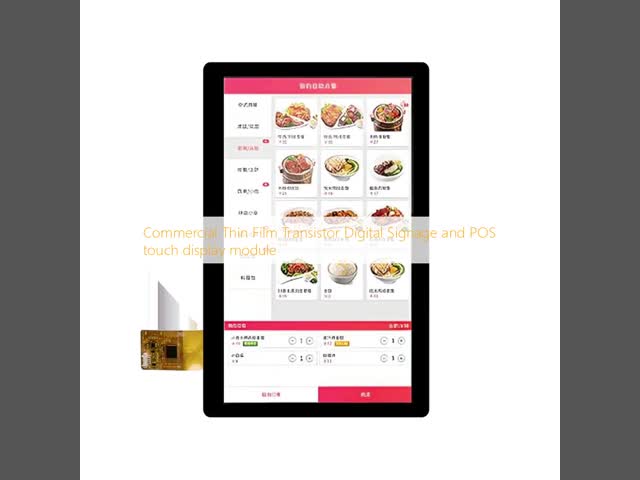 Commercial Thin Film Transistor Digital Signage and POS touch display module,segment lcd display,segment lcd