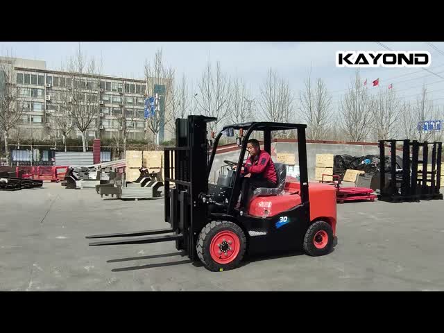 3.5 Ton Powerful Diesel Forklift Superior Load Capacity High Efficiency