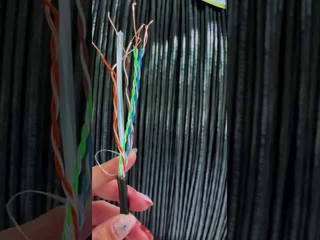 Wholesale Bulk CAT6 UTP Low-Smoke Zero-Halogen Cable for High-Speed Network Deployments