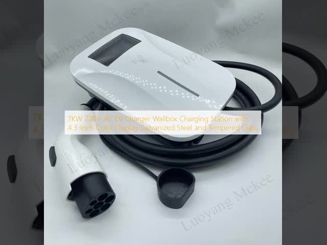 Wallbox Charging Station with 4.3-inch Intelligent Display 50-200A Rated Current and -30℃~+50℃ Operating Temperature for Electric Vehicle Charging