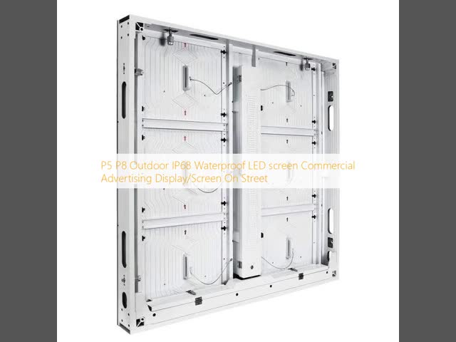 P5 P8 Outdoor IP68 Waterproof LED screen Commercial Advertising Display/Screen On Street