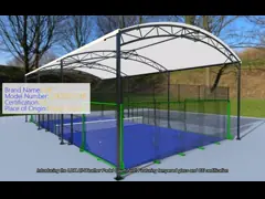 Green Padel Court Tent CE EN Compliant Storm Proof For Indoor Outdoor Events