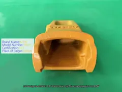 China 966 Loader Bucket Bolt on Cutting Edge 1U0593 supplier