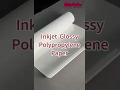 China 128G Large Format  Matte Coated Paper Inkjet Printing 30M For Water Based Printer supplier