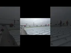 China Portal Frame Specs Metal Structure Building Powder Coated Steel Surface supplier