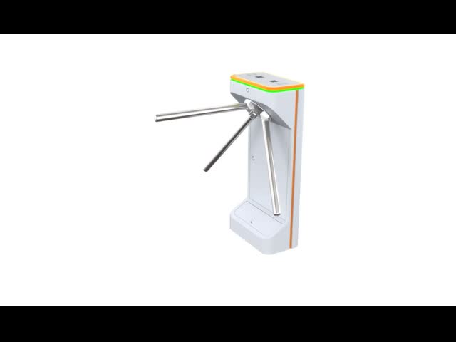 Compact Tripod Turnstile for Tight Spaces Slim Design 3-Arm Access Control Gate for Offices, Schools, Gyms, and High-Traffic Entrances