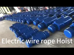 China JCYC Electric Wire Rope Winch Gear Reducer Driving 0.5T-80T 30 m/min Speed supplier