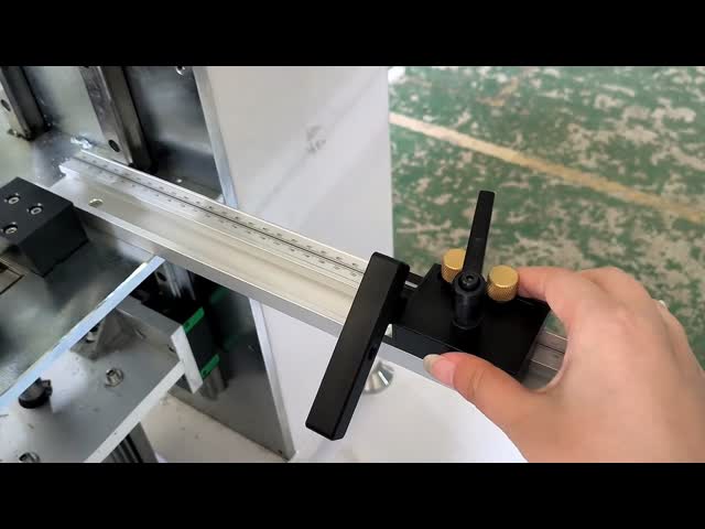 Honey comb/pleated blind fabric cutting and punching machine