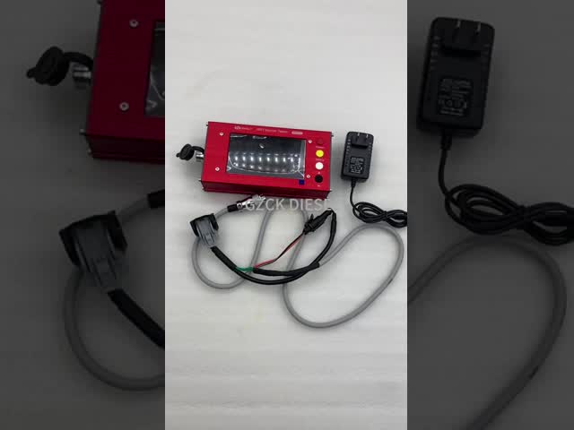 Dedicated tester for Denso 6-pin injector pressure voltage inductance and resistance testing