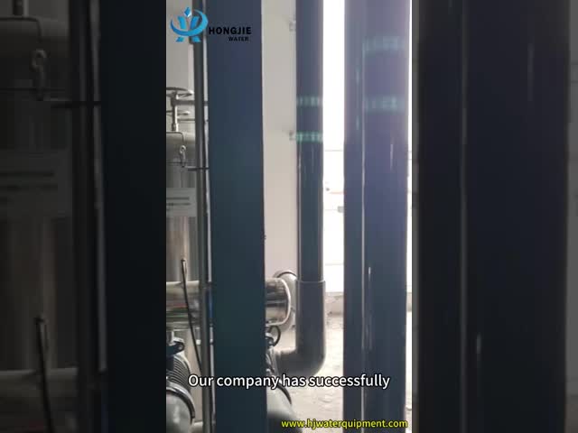 110m3/H Ultrapure Water Treatment Plant For Silicon Wafer Cleaning With Edi Module