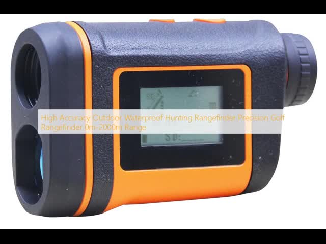 High Accuracy Outdoor Waterproof Hunting Rangefinder Precision Golf Rangefinder 0m-2000m Range