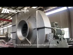 China CE ISO Approval Flue Gas Fan Explosion Proof Centrifugal Fan supplier