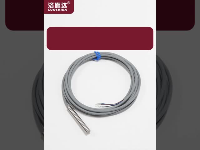 Loushida D6.5 3-wire 1mm 8mm Non/flush Mount Capacitive Proximity Sensor with NPN/PNP Outputs for Metal Detection