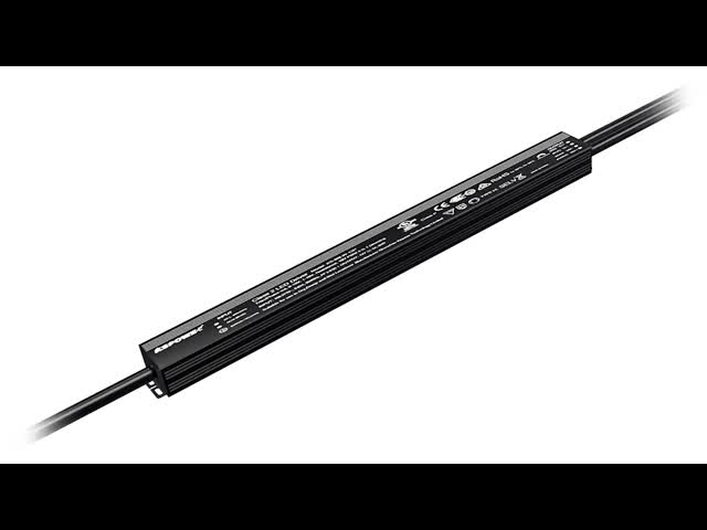 100W Triac & ELV Dimmable LED Driver with 100-277VAC Input and 12V 24V 36V 48V Output for Universal Compatibility