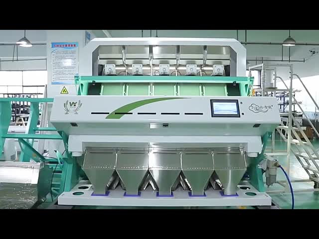 Multi-functional Plastic Flakes Color Sorter Intelligent Color Separating Machine 