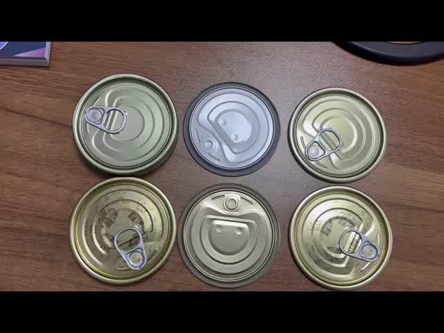 #307 83.3mm Easy Open End Customized Packaging For Canned Food Can lids
