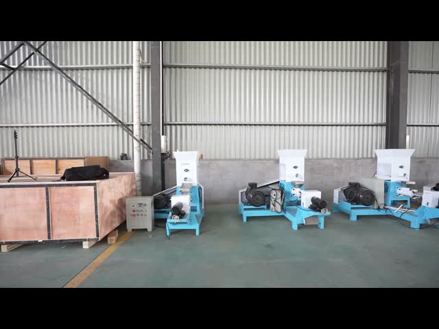 500-2000kg/h Cat Dog Rabbit Feed Pellet Making Extrusion Processing Line