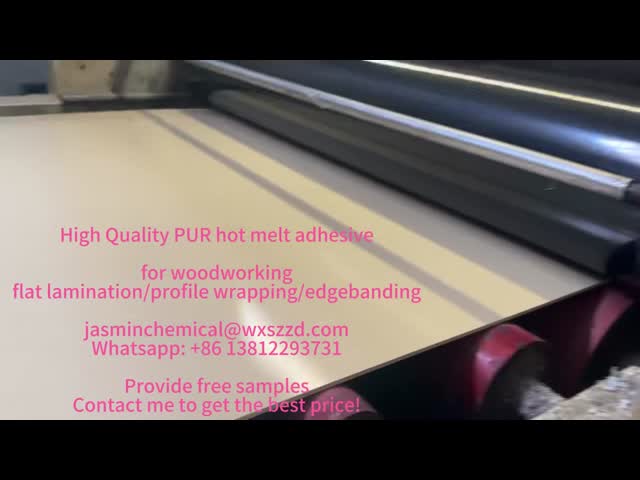 PUR Hot Melt Adhesive for MDF Board 2kg 20kg 200kg Waterproof