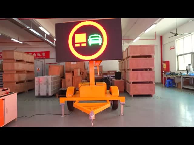 Outdoor Highway Traffic LED Message Board with P10 Resolution 160*96 and 450W Power VMS LED Display