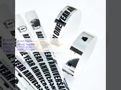 Ultimate Event Accessory Unisex Fashionable and Adjustable Paper Wristbands in Silver or Gold