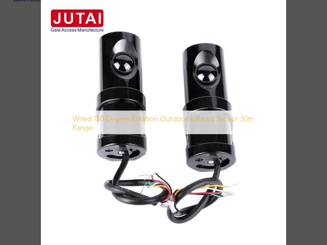 Wired 180 Degree Rotation Outdoor Infrared Sensor 30m Range