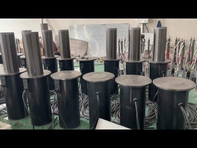 350W Motor Power 220V Voltage 100% Duty Cycle Automatic Rising Bollard with Retractable Security Bollard