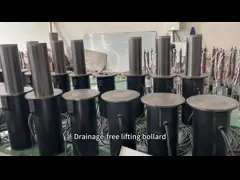 China 600mm Rising Height Vehicle License Plate Recognition Bollard with Long Life and OEM/ODM Services supplier