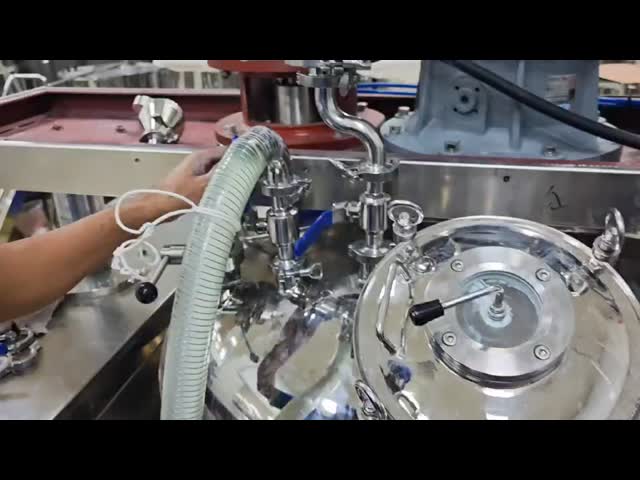 Customized Toothpaste Making Machine With 50Hz 60Hz Frequency Output 50-5000 Kg/H