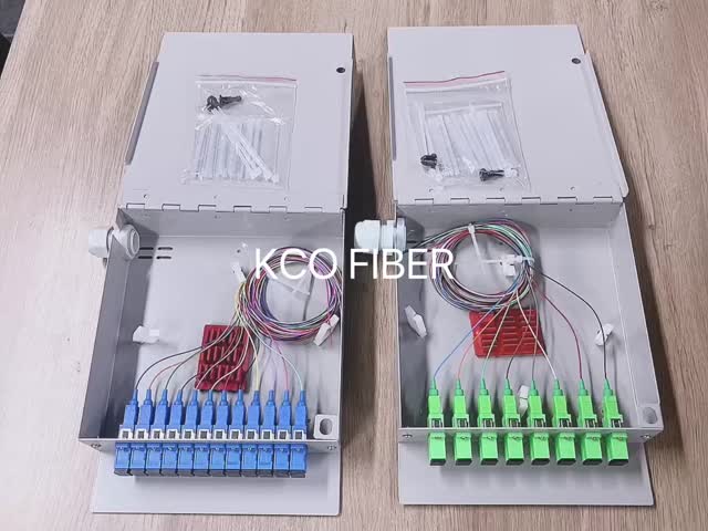 Rotary FTTB Fiber Optic Terminal Box ODF Fiber Optic Rack Mount Patch Panels